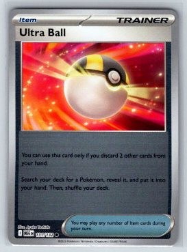 Ultra Ball Reverse Holo Common ME01: Mega Evolution 131/132 NM