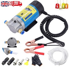 12V 100W Electric Car Oil Extractor Pump For Transfer Fluid Engine Vacuum + Hose