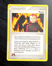 Maxie 73/95 LP – Team Magma vs Team Aqua – Pokémon TCG – Uncommon on eBay