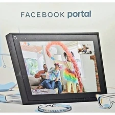 SMART VIDEO CALLING FACEBOOK META PORTAL 10” TOUCH SCREEN BRAND NEW 2 AVAILABLE