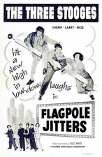 Flagpole Jitters poster The Three Stooges- Moe Howard Shemp Ho- 1956 Old Photo
