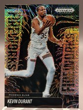 2024-25 Prizm Black Kevin Durant Fireworks Mojo Prizm /25