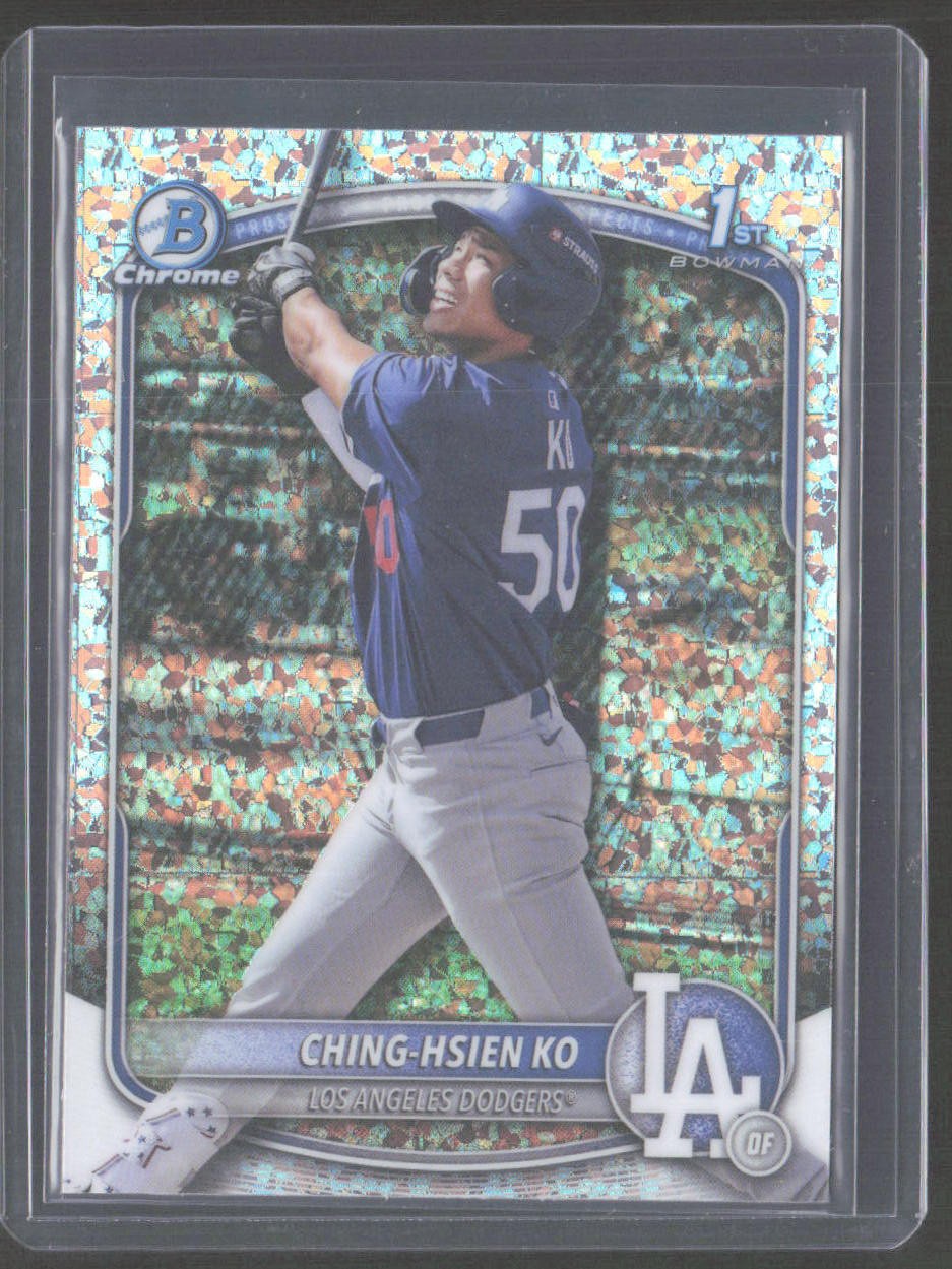 2025 Bowman Chrome #BCP-224 Ching-Hsien Ko Prospects Mini-Diamond