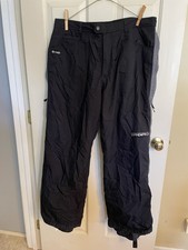 Spyder XTL 10,000mm Black Ski Snowboard Pants Men  s Size XL
