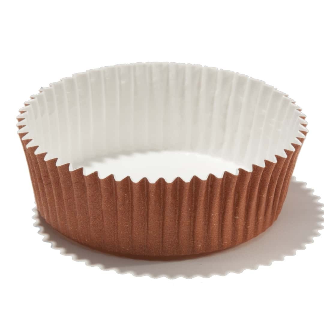 Brown Ica Cup Cake And Savory Baking Cups Ø 16.9 Cm 130 Pcs - ICA - Quiche Mold