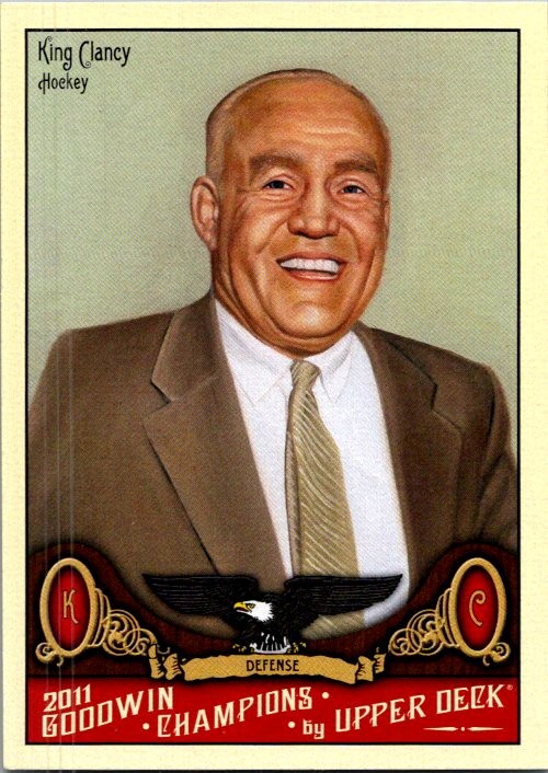 2011 Upper Deck Goodwin Champions #17 King Clancy