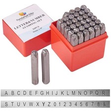 Metal Stamp Set 36pcs - Alphabet Number Symbol Punch Tool