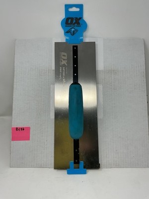 Ox Tools Pro 14'' SST Square Cement Finishing Trowel OX-P018814