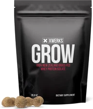 Grow 100% New Zealand Grass Fed Whey Protein, 23G Pure Isolate Protein Powder pe