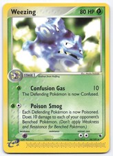 Weezing 24/109 Ex Ruby & Sapphire Pokemon Card Non-Holo Rare L3V-4Z5-MLG on eBay