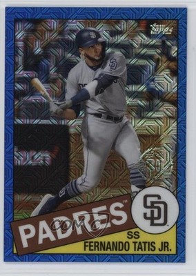 2020 Update Silver Pack 1985 Topps Chrome Baseball Blue Fernando Tatis Jr 1u6