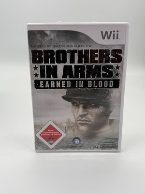 Brothers in Arms Earned In Blood Nintendo Wii guter Zustand CIB OVP