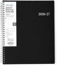 2026-2027 Weekly and Monthly Academic Year Planner Calendar, July 2026 - June...
