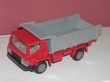 Dinky 382 Red & Grey Convoy Tipper Dumper Truck Lorry Made in England Silver Hub