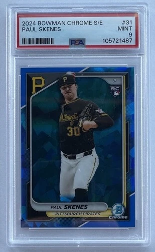 2024 Bowman Chrome Sapphire Edition Paul Skenes RC #31 - PSA 9