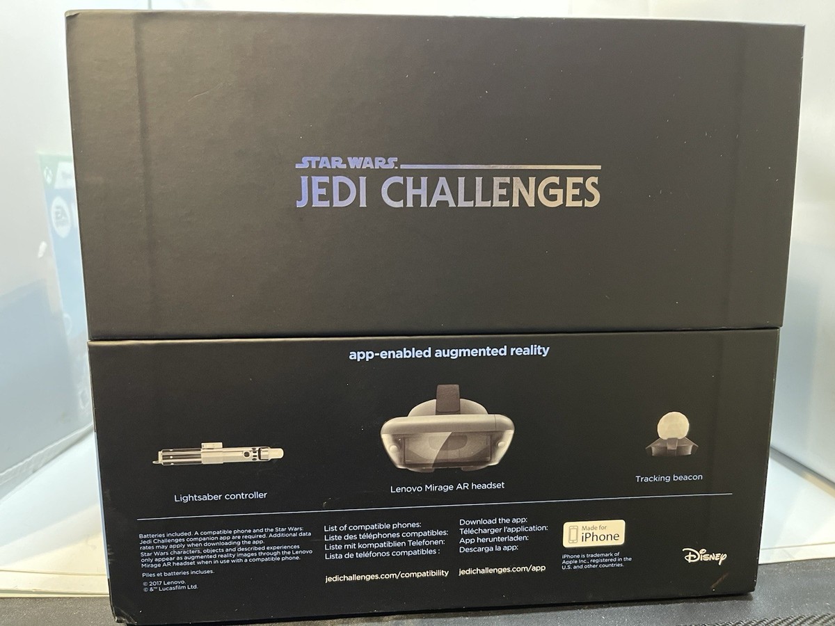 Lenovo Star Wars Jedi Challenges Augmented Reality Game Mint in