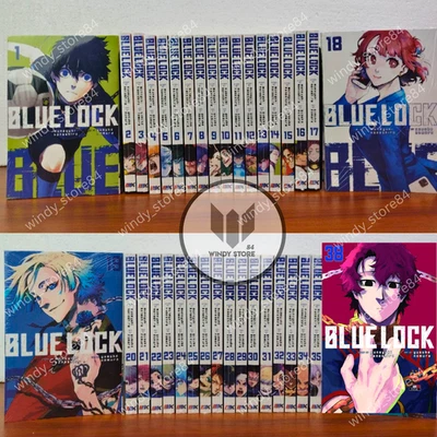NEW Blue Lock Manga Vol.1-38 Half or Full Set English Edition by Yusuke Nomura - Image 1 of 4