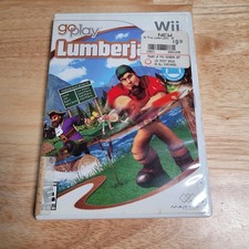 Go Play Lumberjacks Nintendo Wii, 2009 CIB w Manual – Tested