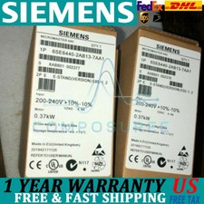 New Siemens 6SE6440-2AB13-7AA1 6SE6 440-2AB13-7AA1 1 Year Warranty Fast Shipping