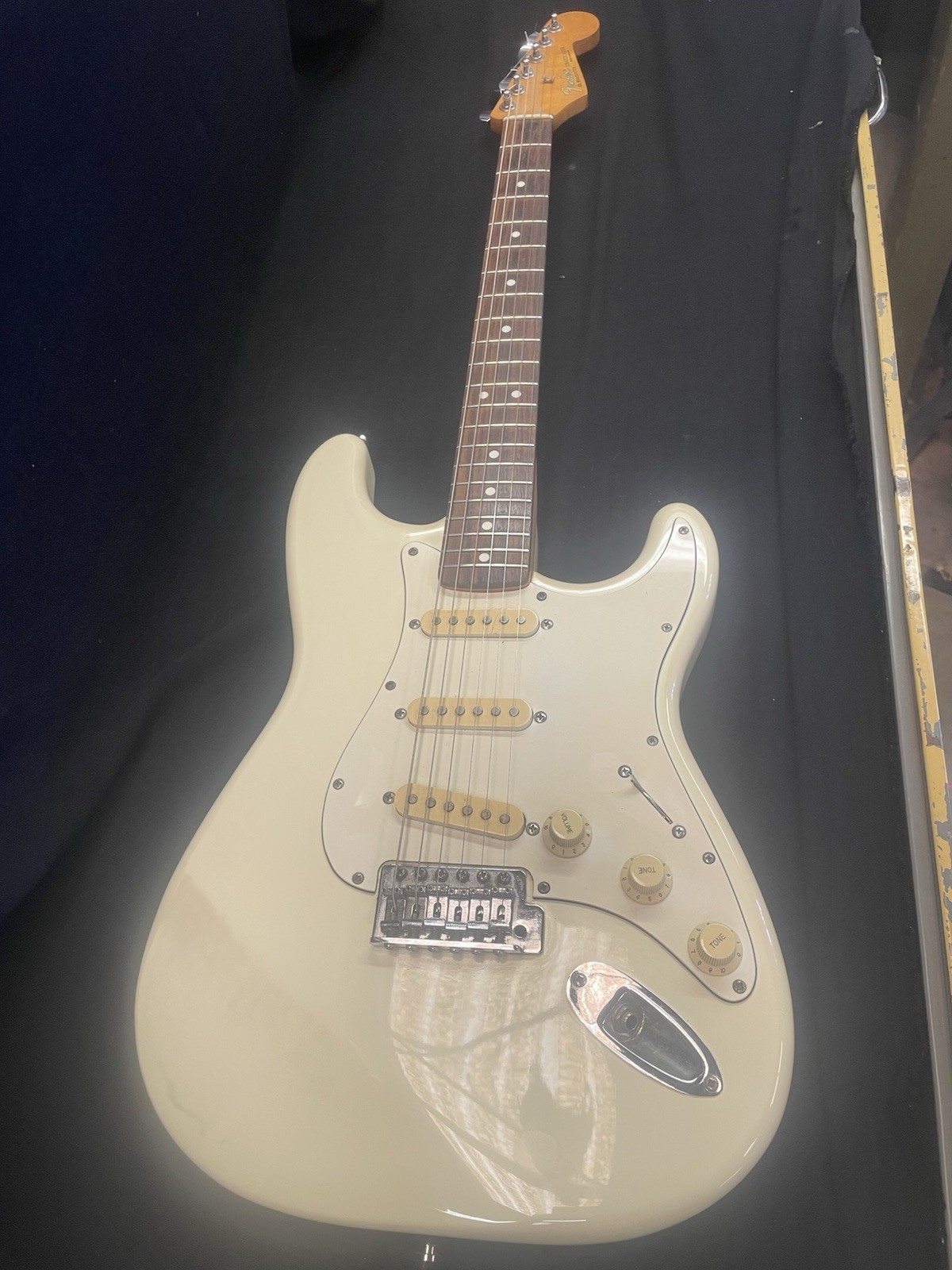 1991 Fender Stratocaster MIM MN1 Olympic White – Mexico
