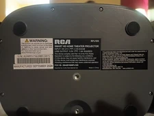 RCA RPJ167 1080p Projector Wi-Fi Bluetooth, 4K Supported, Indoor/Outdoor