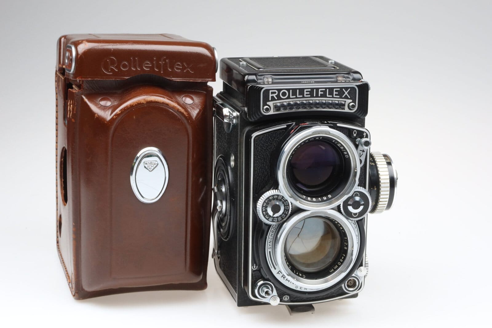 Rolleiflex 2.8F Planar 80mm f/2.8 Carl Zeiss Zweiäugige Spiegelreflex TLR