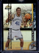 1998-99 Topps Finest Dirk Nowitzki Refractor Rookie RC #234 Mavericks
