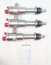 Lot of 3 CryoCal Inc Cryogenic Stainless Stee...