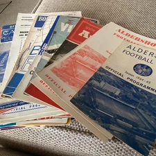 Collection of 50 x FL club programmes from 1960’s