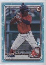 2020 Bowman Draft 1st Edition Sky Blue Foil Gilberto Jimenez #BD-137 9hx