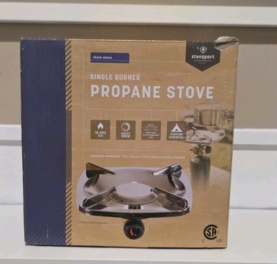 Stansport Single Burner Propane Stove 10,000 BTUs