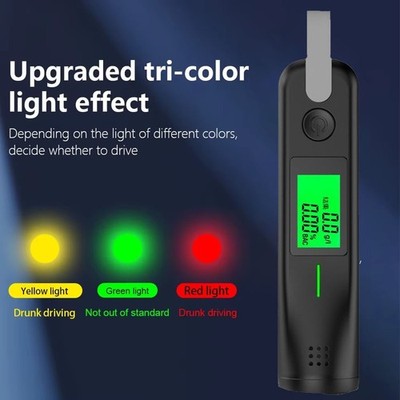 Schlankes Design wiederaufladbarer Alkoholtester für schnelle Nüchternheitstests bei Veranstaltungen