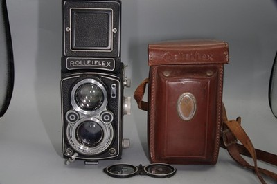 Rolleiflex 2.8A TLR - Zeiss Tessar 80mm - seltener 50er Jahre Klassiker - sauber und funktionsfähig