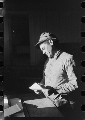 Photo:Delacroix Island Louisiana Spanish Trapper Muskrat Auction 1941 FSA