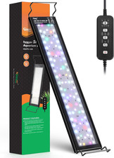 Small LED Aquarium Light 24/7 Cycle Fish Tank Light with Timer Adjustable Bright