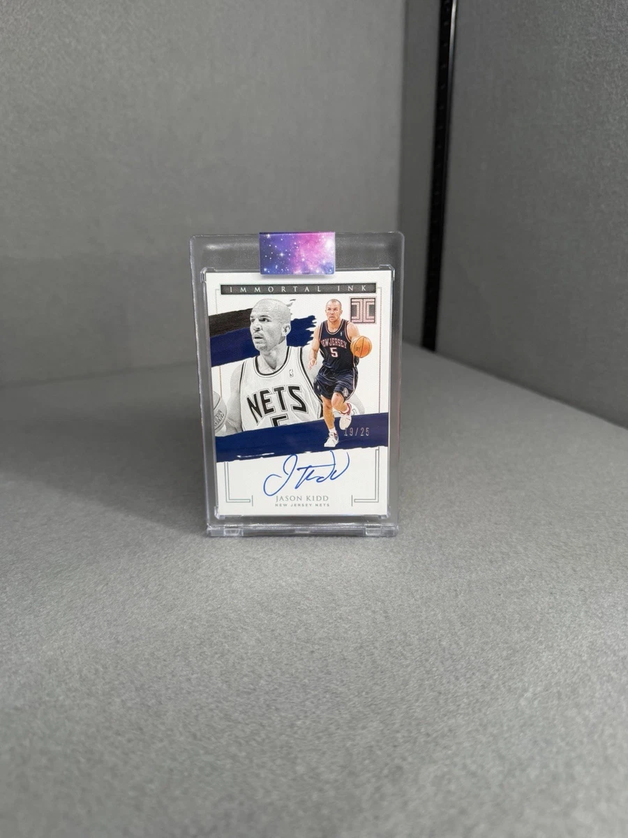 Panini Jason Kidd Basketball Autographed Sports Trading Cards