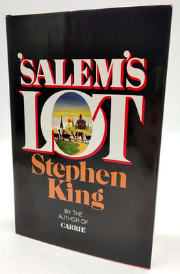 SALEM'S LOT Stephen King (1975, Hardcover) First Edition/BCE, VG+, HCDJ, Horror