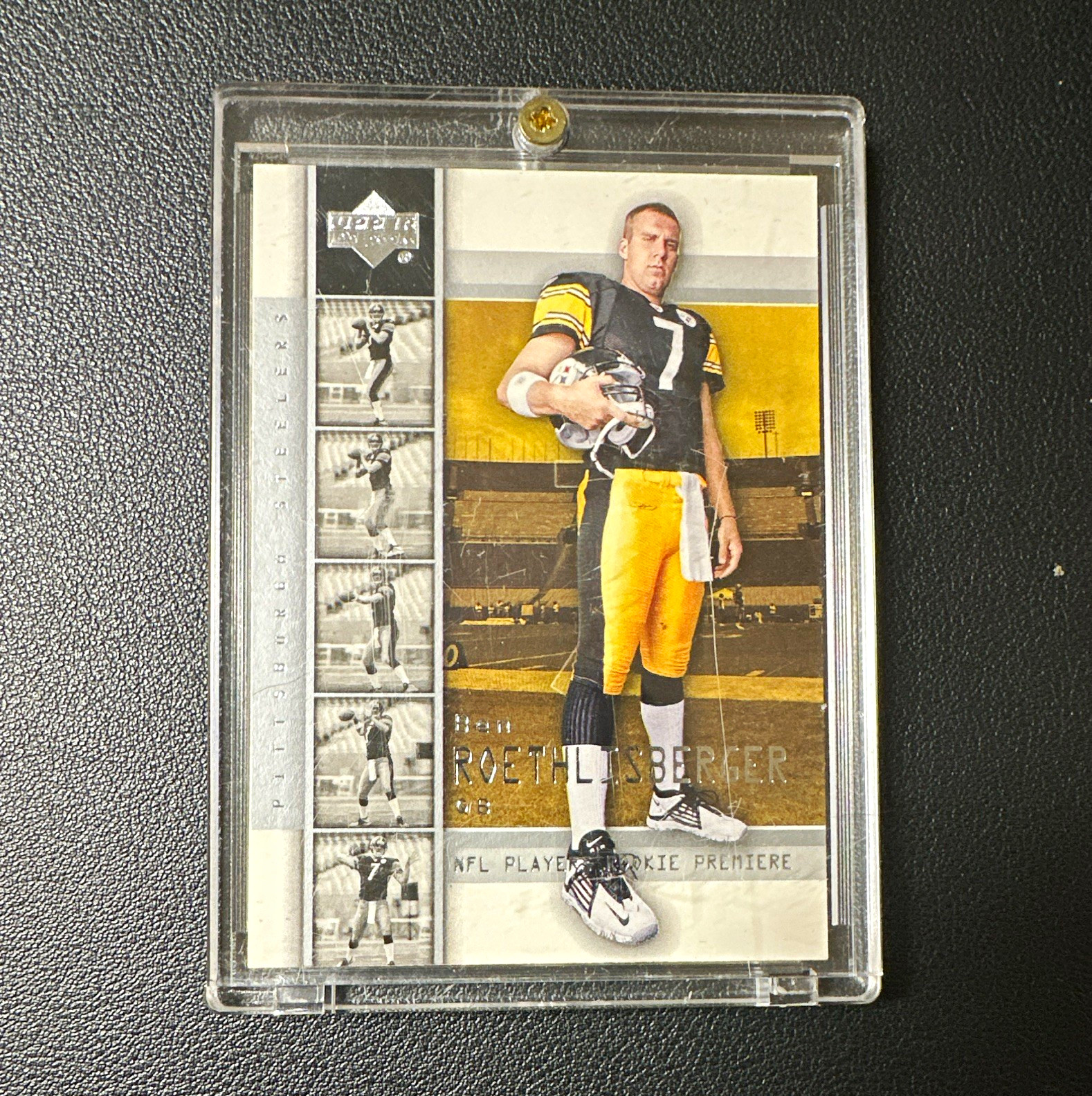 Upper Deck Ben Roethlisberger Upper Deck NFL Players Rookie Premiere #13 ROOKIE