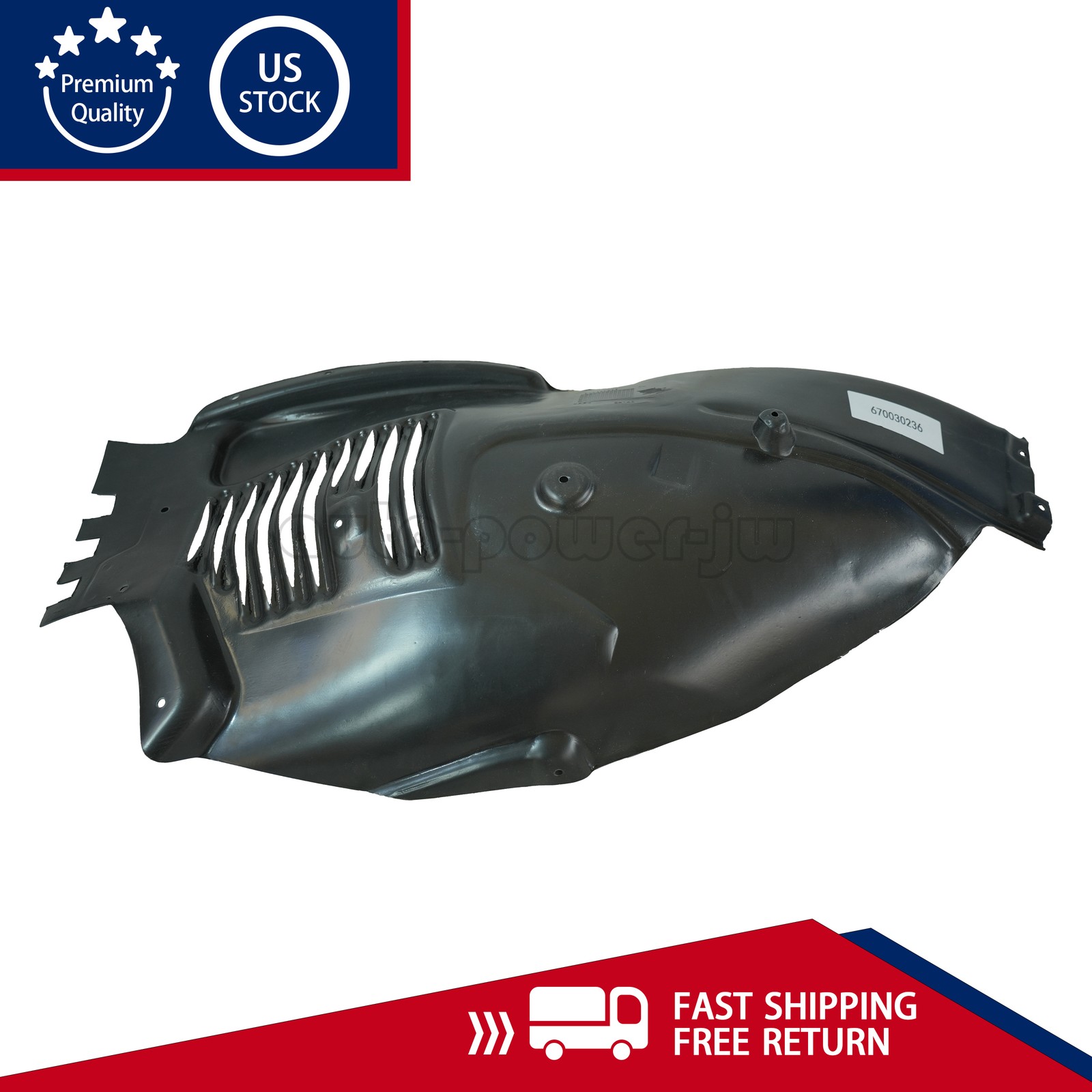 Fender Liner Front Right For 2014 2015 2016 2017 Maserati Ghibli 670030236