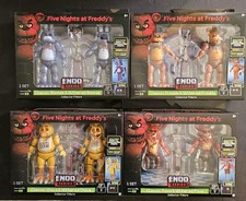 Five Nights at Freddy's SET COMPLETO serie Endo FNAF - Freddy, Bonnie, Foxy, Chica