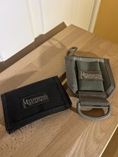 Maxpedition Hard-use Gear Bundle - x2 Bags, Green D-Bag Pouch Black Micro Wallet