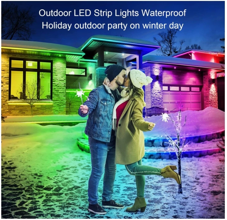 100ft Outdoor LED Strip Lights WaterproofIP68 Outside Led Light Strips - Image 3 of 4