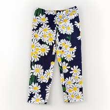 Lilly Pulitzer Pants Womens Size 2 Resort Style Ladybugs White Daisies Preppy