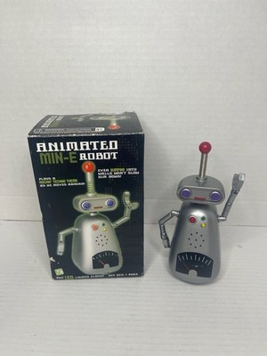 Gemmy Industries Animated Min-E Robot Bump & Go Toy with Box