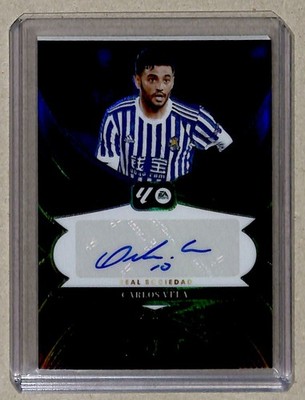 2024 Panini Select La Liga Signatures Purple Carlos Vela Auto /49 #SE-CV