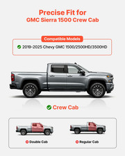 Running Boards, 2019-2025 Chevy GMC 1500/2500HD/3500HD Crew Cab