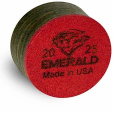 X10 Tiger Emerald Tips w/FREE SHIP - Cue Components Making Repair Supplies