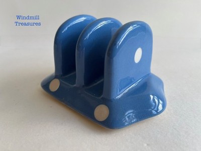 TG GREEN DOMINO SMALL DOUBLE TOAST RACK 3 BAR - GOOD CONDITION O919
