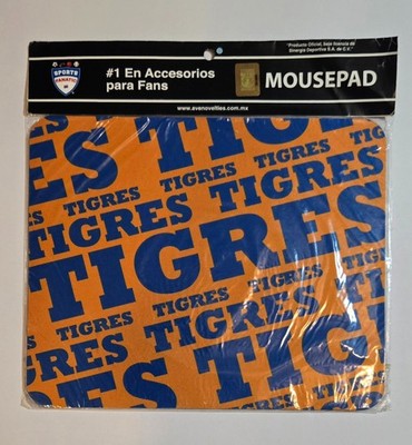 UANL TIGRES  MOUSE PAD 8.5'' x 7'' OFFICIALLY LICENSED PRODUCT   TIGRES DE LA UANL