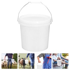 5L Plastic Bucket with Handle for Water and Storage Needs